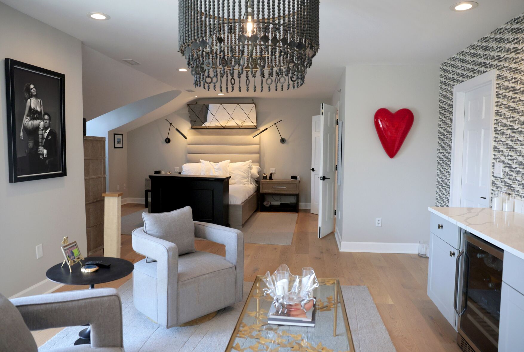 At home with Roel Vestjens and Cheryl Vallely in their Clayton condo